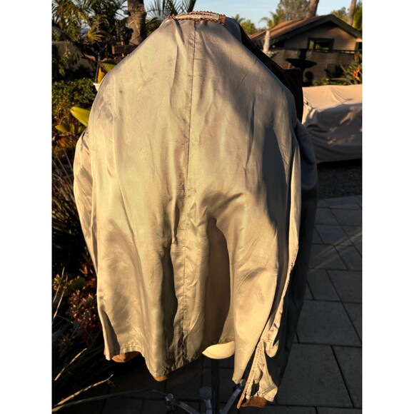 Cresco Country Sportswewr Suede Coat with Fur Collar - Picture 8 of 10